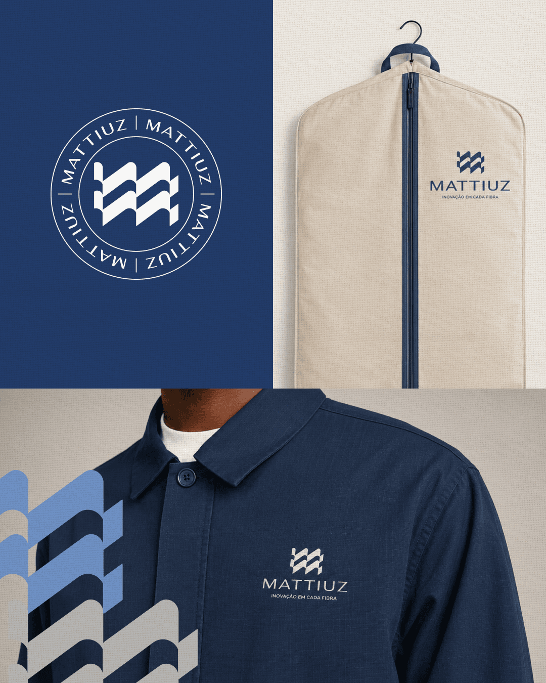 Identidade visual da marca Mattiuz